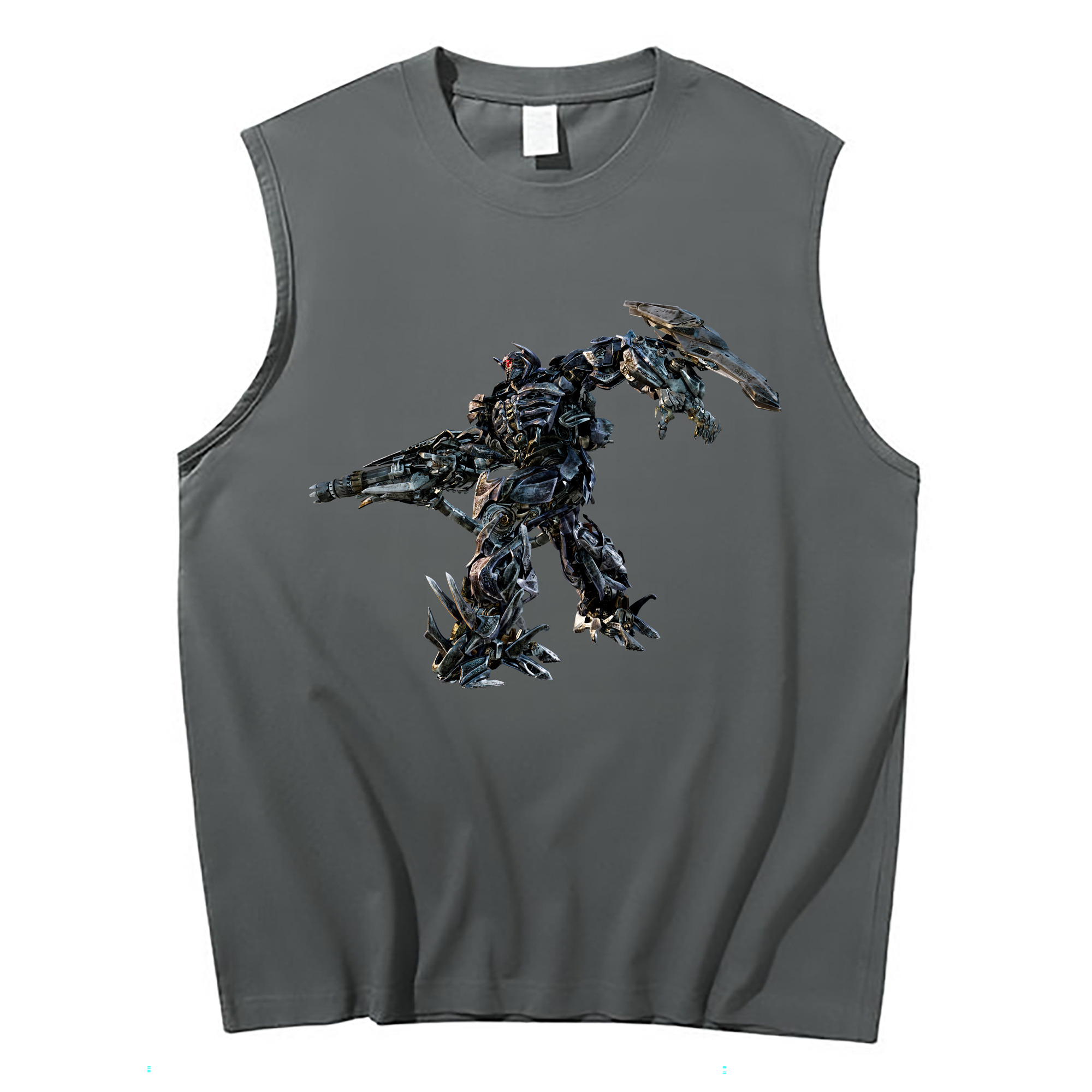 （画像用） Transformers トランスフォーマー コットン100％タンクトップ（フロントプリント）